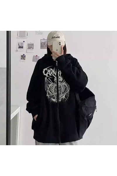 DENİKK Harajuku Carnifex Unisex Hooded