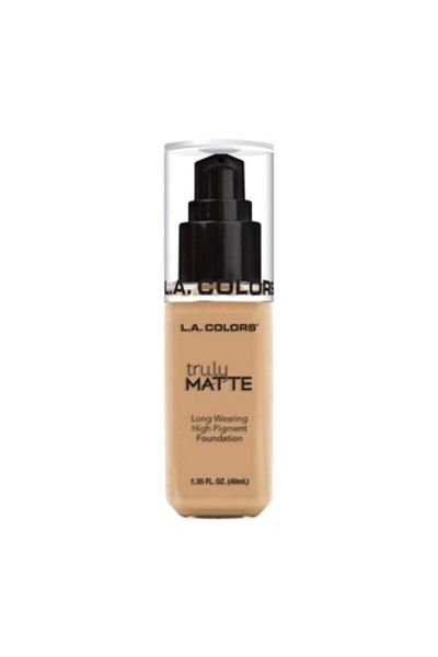 L.A Colors Liquid Formula, Truly Matte Foundation Natural