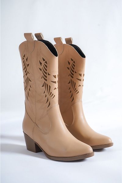 Moda Değirmeni Γυναικείες μπότες Dallas Md1012-117-0002