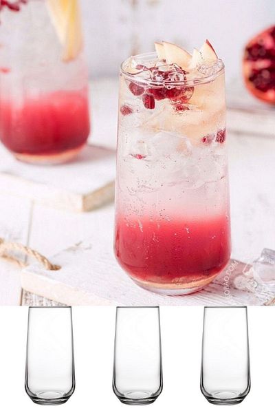 Paşabahçe Allegra Soft Drink Glass 6 Pcs 470 Cc 420015