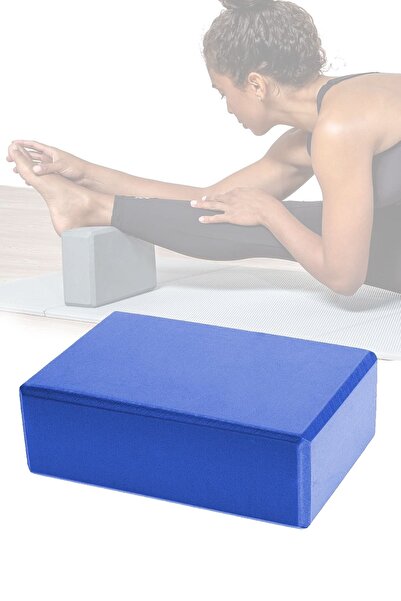 Jet Йога блок Йога блок Подкрепа за йога пози Спортно оборудване Синьо