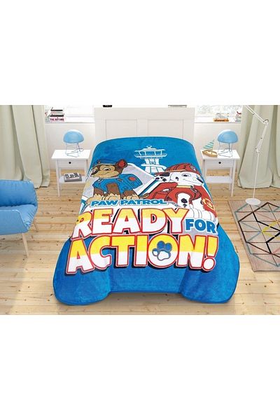 Taç Paw Patrol Licensed New Season Single Blanket