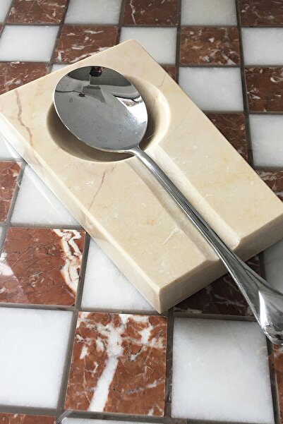 MIARIK DESIGN & DEKORASYON Bej Mermer Kaşıklık
