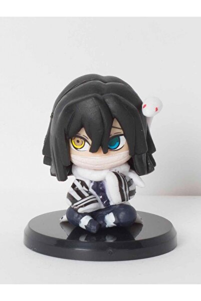 TSHIRT35 Demon Slayer Obanai Iguro Figür Biblo