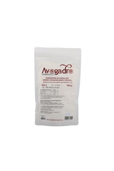 Avogadro Homeopati K 1 Numara Globül 500 Gr.
