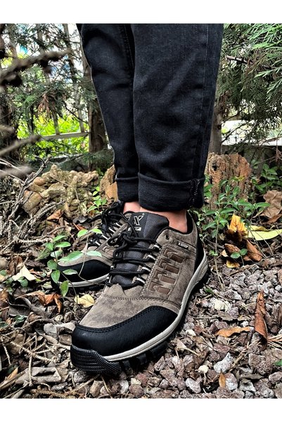 RUNSTEP Suya Soğuğa Dayanıklı Kışlık Trekking Ayakkabı Kısa Bot