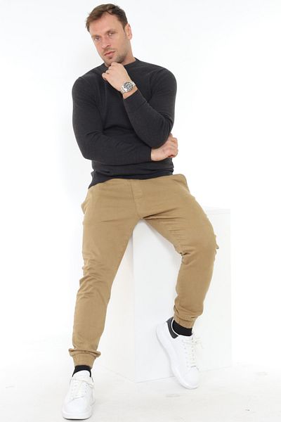 Matte Πλεκτό πουλόβερ Berlin Crew Neck Basic Organic Cotton Ecru