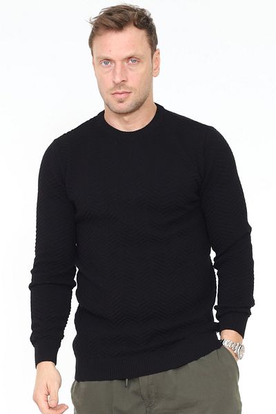 Matte Πλεκτό πουλόβερ Copenhagen Crew Neck με λεπτομέρεια από οργανικό βαμβάκι