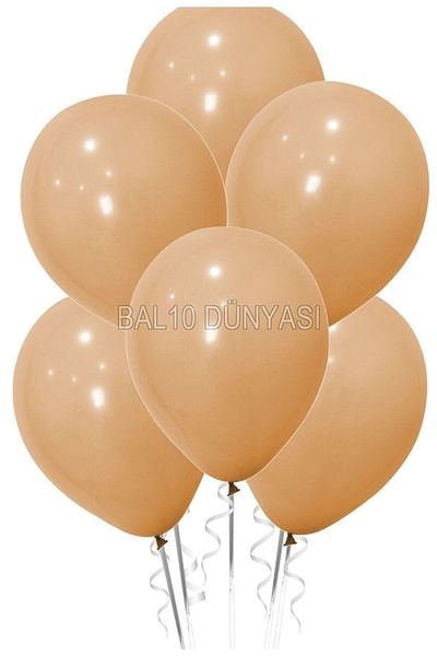 RÖNESANS PARTİ Star Nude Color Pastel Balloon 30 Pieces