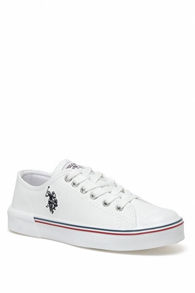 U.S. Polo Assn. U.s Polo Penelope Wt 2 Pr Bayan Günlük Kısa Konvers Ayakkabı Beyaz