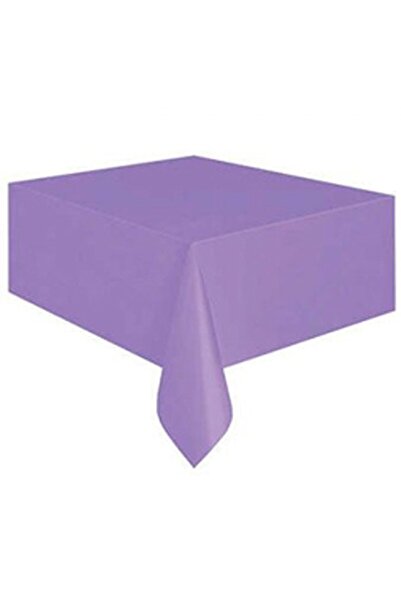 DÜVENCİ TİCARET مفرش سفرة نايلون بنفسجي مقاس 120 سم - 180 سم