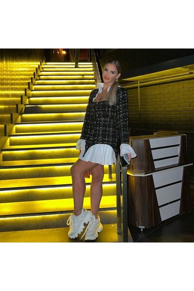 İambabydesign Tüvit Kumaş Elbise