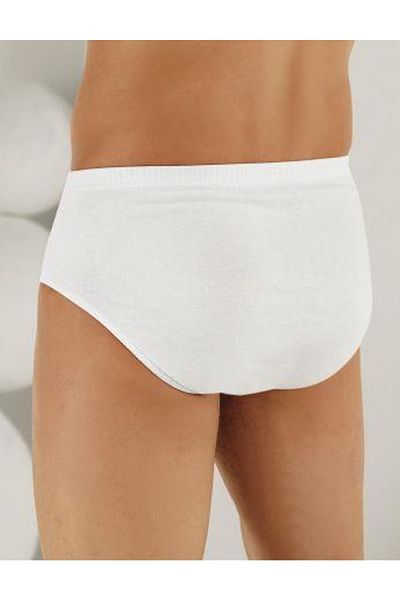 Şahinler Pachet de 6 chiloți de bikini din bumbac pieptănat pentru bărbați E006