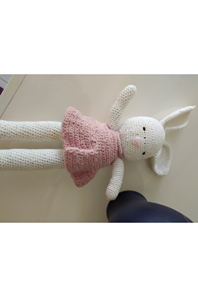 Lila Amigurmi Örgü Tavşan