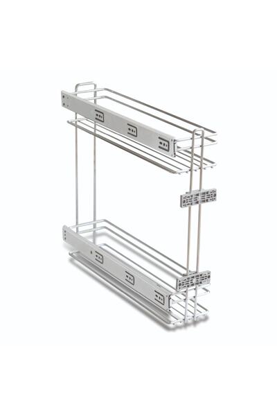 DOMODEK Yandan Raylı Dolap Içi Şişelik Dar Geniş 30 Modül