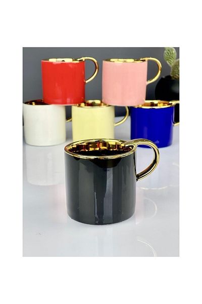 ACAR Luxury Porcelain Gold Shira Mug