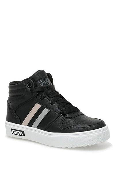 U.S. Polo Assn. Girl's Boss Sneakers Black 101188994
