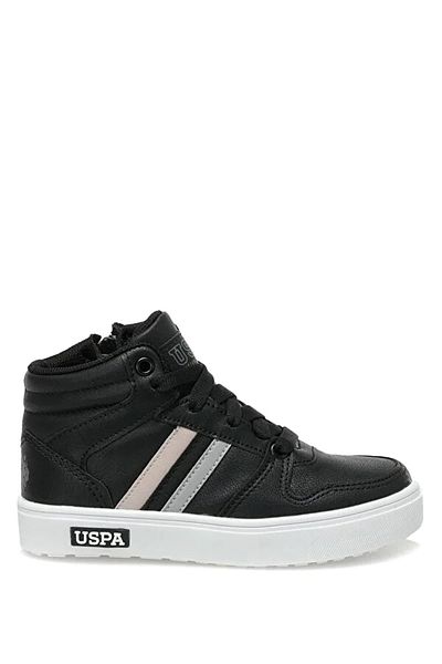 U.S. Polo Assn. Girl's Boss Sneakers Black 101188994