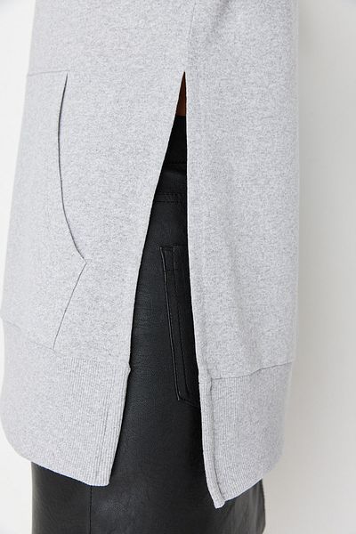 Trendyol Collection Sweatshirt - Gray - Oversize