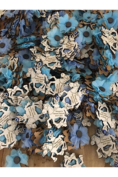 Evsay Sünnet Hatırası Mağnet Hediyelik Sünnet Hatırası 30 Adet