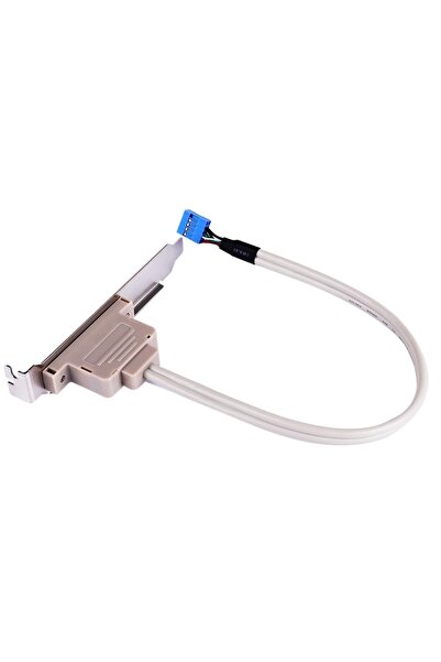 Alfais 5081 Anakart 9 Pin Pci Kasa Içi Usb 2 Port Kablosu Hub Çoklaycı