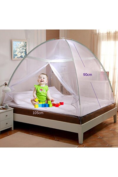 miniks Çocuk Bebek Kolay Kurulumlu Yatak Cibinlik