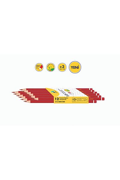 Adel Red Copy Pencil 12 Pieces