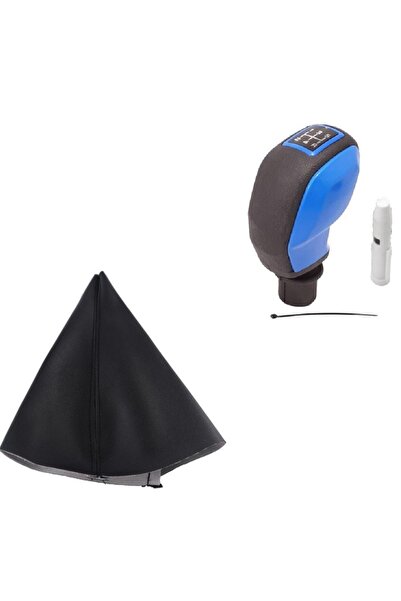 İst-Oto Citroen C4 Gear Shift Gaiter + Sports Knob Blue