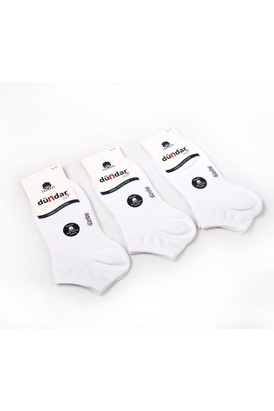 Dündar Women's Combed Cotton Booties Socks - 6500 - Pack of 12