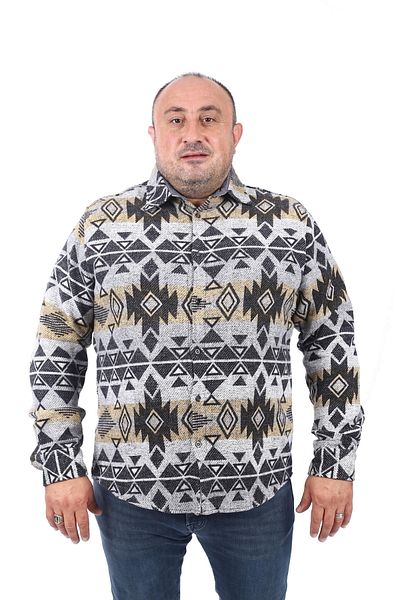 Starbattal Риза Lumberjack Plus Size, червена ябълка, 22210 - черна
