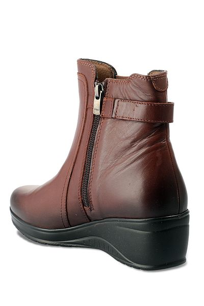 Forelli Ankle Boots - Brown - Flat