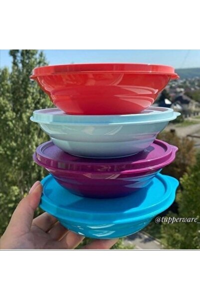 Tupperware 4 Pieces of 400 ml Colored Bonbons.