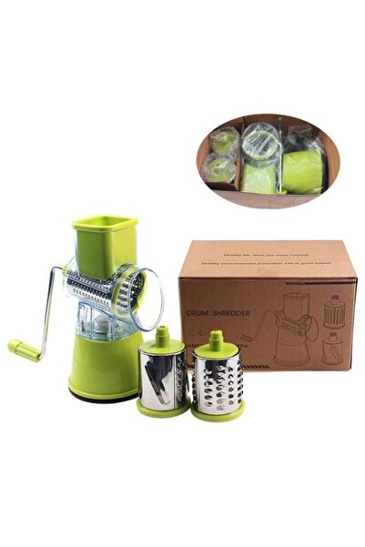 Genel Markalar Wenken Çevirmeli 3 Farklı Bıçak Başlıklı Rende