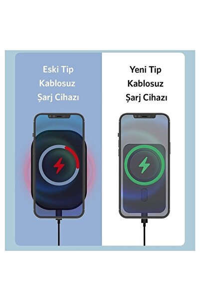 VOOKA Iphone 13 / 13 Pro / 13 Pro Max Kablosuz Şarj Aleti Magsafe Araç Içi Manyetik Şarj 15w