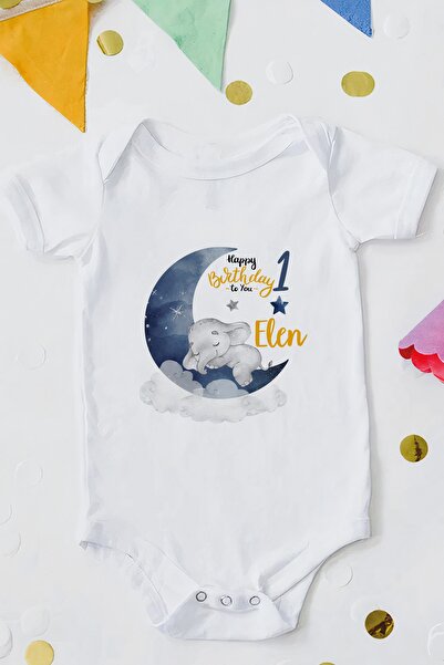 Homamia 1 Yaş Doğum Günü Body Zıbın
