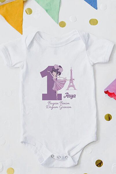 Homamia 1 Yaş Doğum Günü Body Zıbın
