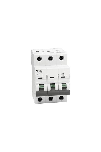 Tamer Elektrik Viko 3x32 Ampere 4.5 Ka K Vending Machine Type B Fuse 4vtb-3b32