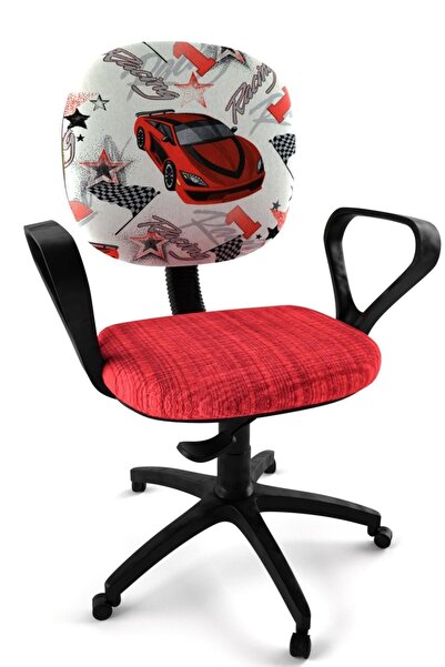 Depolife Çocuk Odası Ders Çalışma Ofis Koltuğu Amortisörlü Tekerlekli Faaliyet Sekreter Bilgisayar Sandalyesi