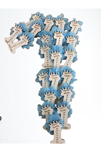 Evsay 1 Yaş Hatıra Magneti Daıtmalık Magnet 30 Adet