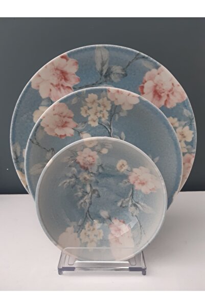 Kütahya Porselen Ent Otel Nanopearl 24 Parça 883506 Dekor Yemek Takımı