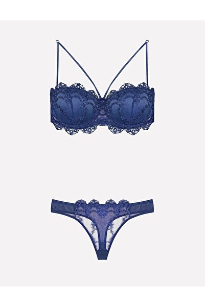 Nurteks Жіночий комплект червоного бюстгальтера