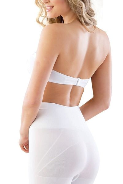 Cecimer Corset boxer cu compresor, alb, fără sudură, pentru femei, mărime descrescătoare 1, 2017