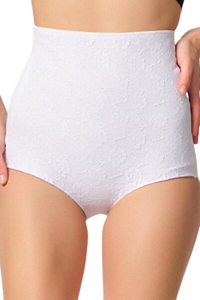 Cecimer 1 Жіночий білий корсет зі зменшуючим ефектом 2842