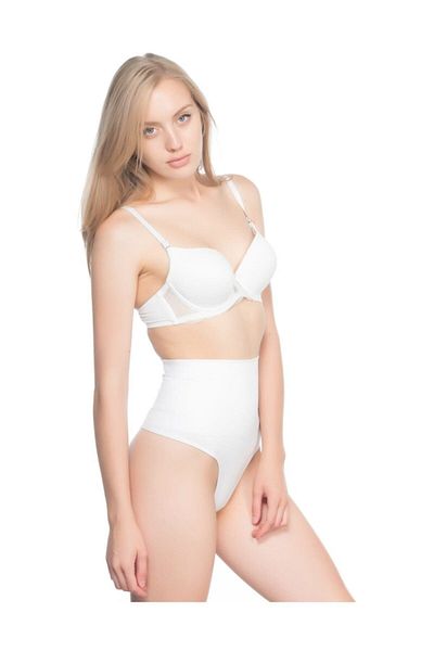Cecimer Seamless String Corset with Massage Feature, Reduces 1 Size