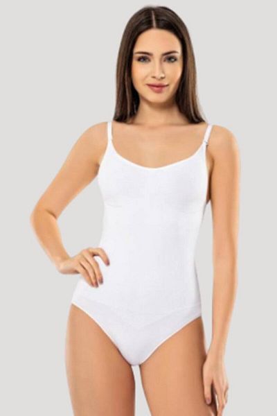 Cecimer Corset fără sudură, cu lungimea de alunecare, 1 mărime, alb 2012