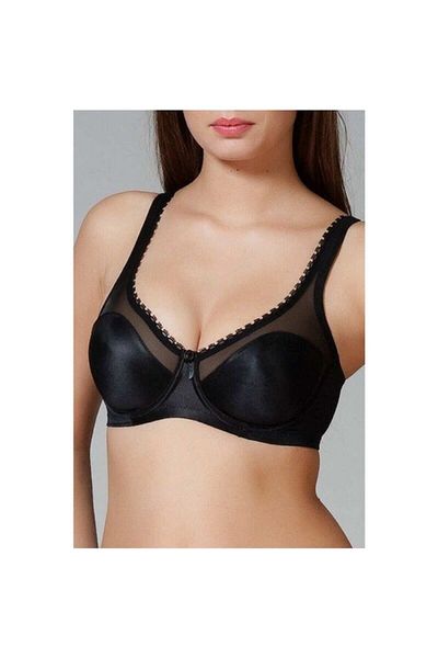 Yeni İnci حمالة صدر سوداء غير مدعومة من Underwire للنساء
