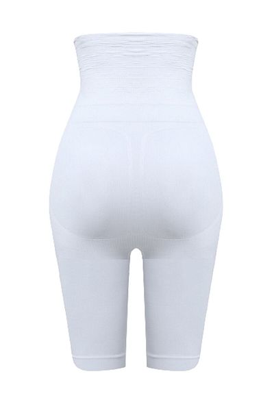 Cecimer Corset boxer cu două straturi, alb, cu picior lung, în jos, mărime 1, 2044