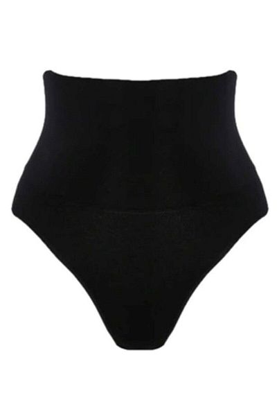 Cecimer Seamless Low Waist Double Layer Slip Corset, Reducing 1 Size