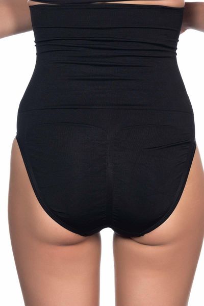Cecimer Black 2009 High Waist Double Slip Corset, Reduces 1 Size