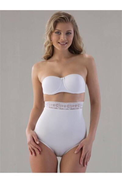 Cecimer 1 Veličina Smanjujući Ženski Beli Bez šavova Struk Čipka Slip Korzet ...